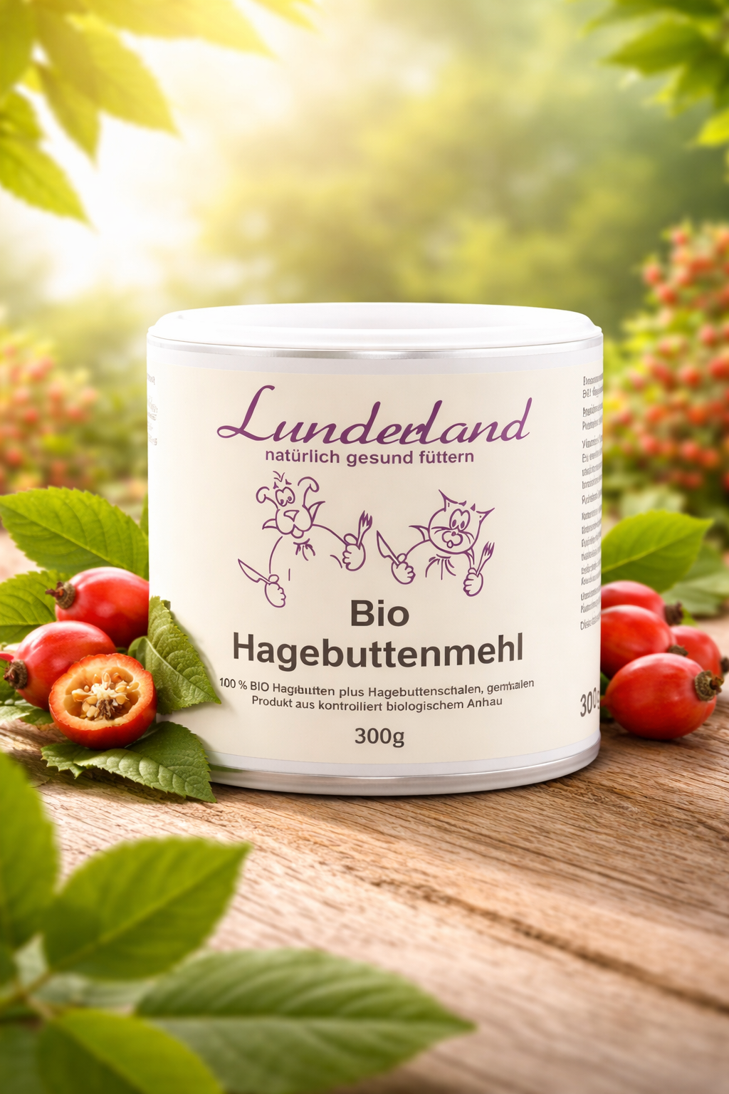 Hagebuttenschalenmehl