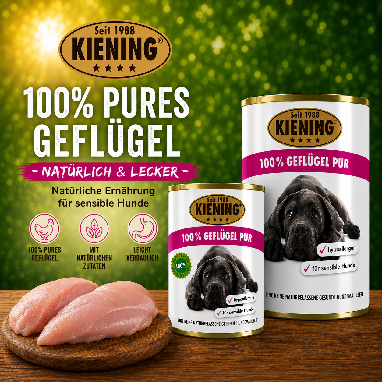 Fleischdose 100% Geflügel
