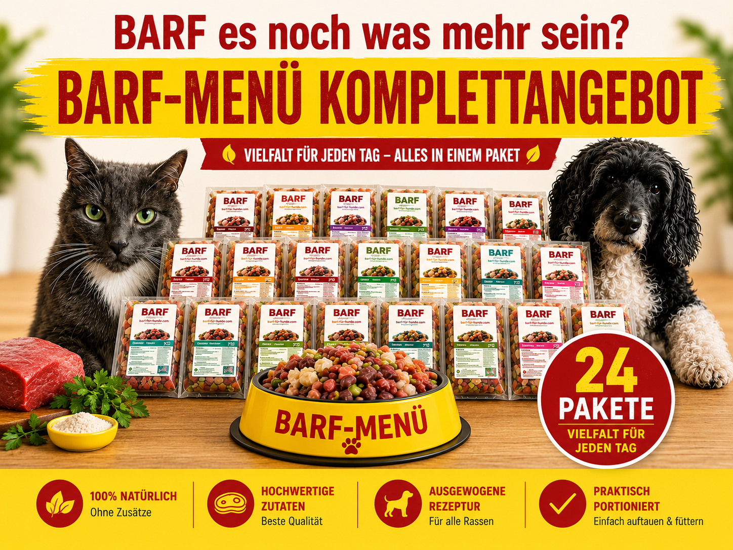 Barf-Menüs