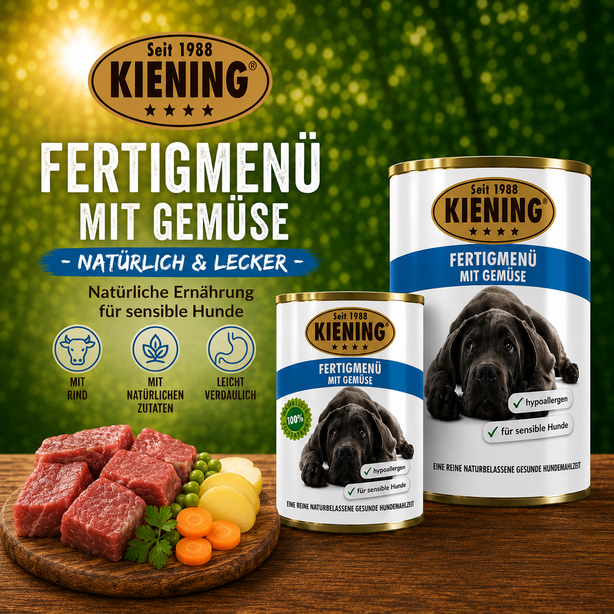 Fleischdose Fertig-Menü