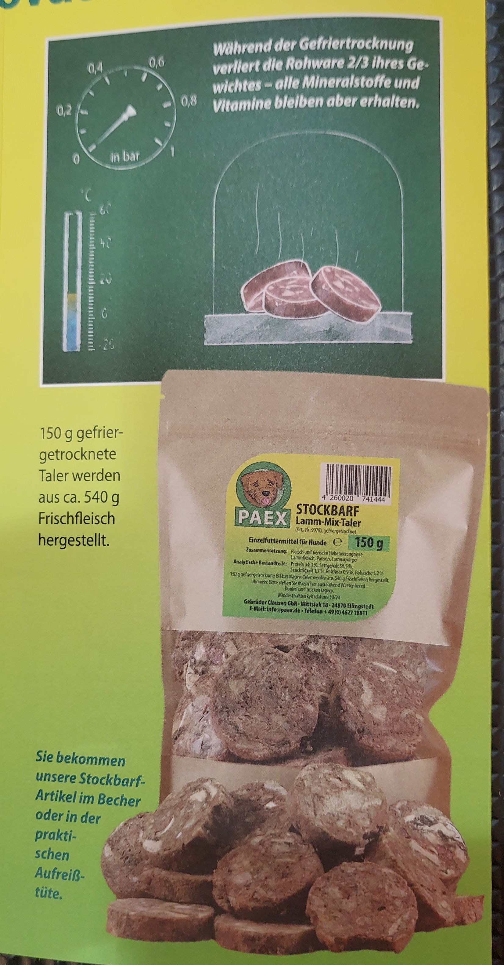 Trockenbarf Lamm-Mix