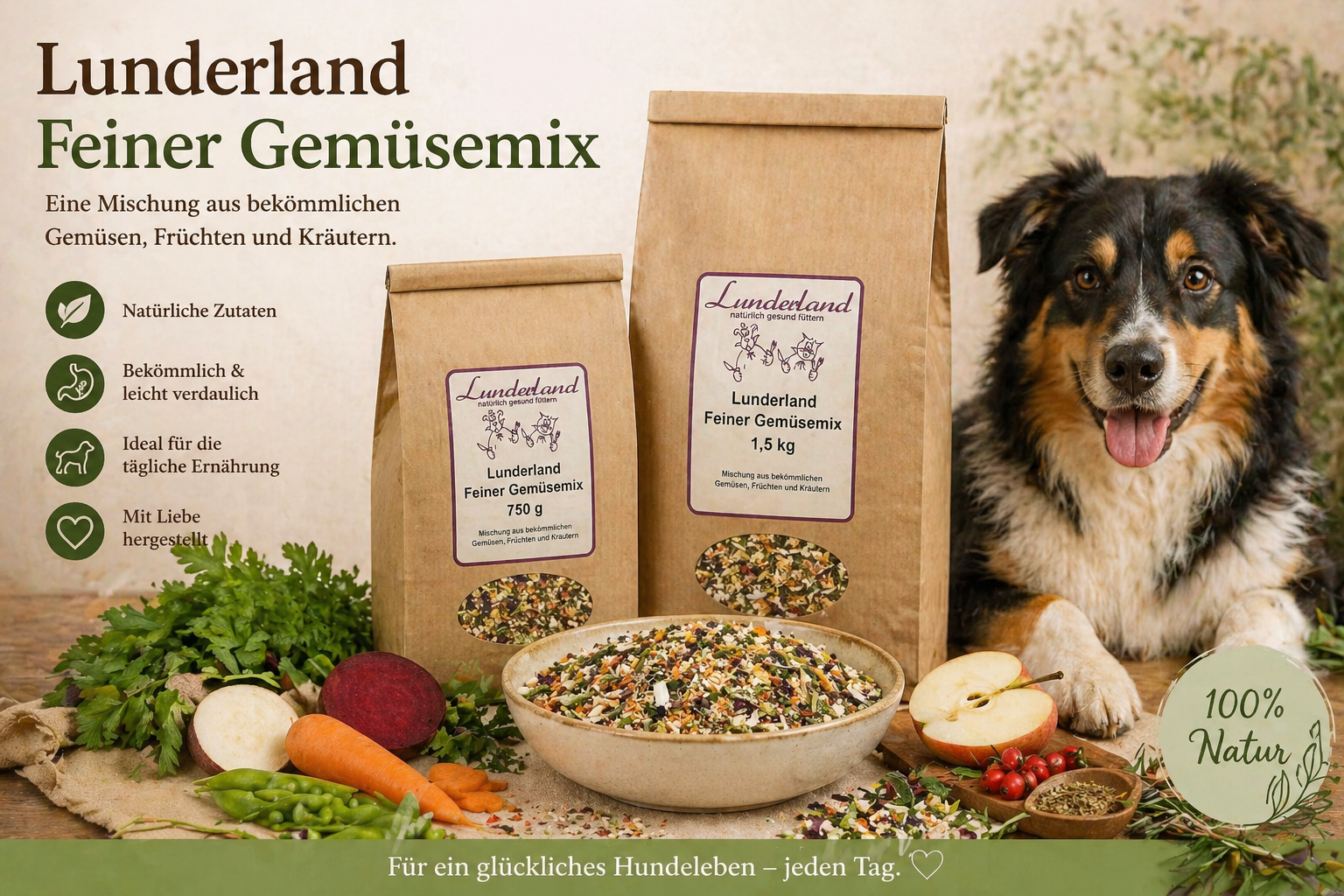 Flocken "Feiner Gemüsemix"