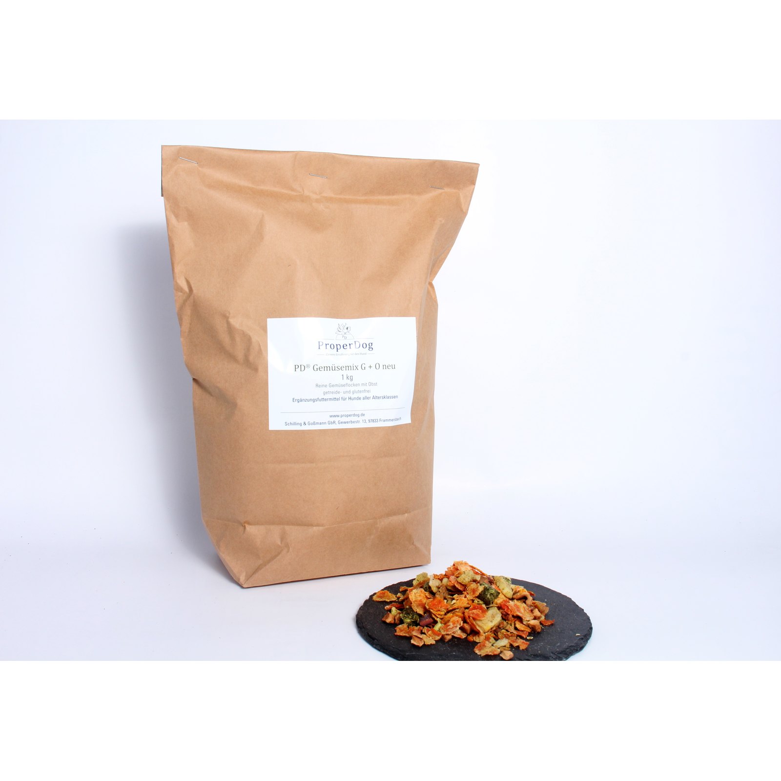 400g Gemüse & Obstmix Flocken