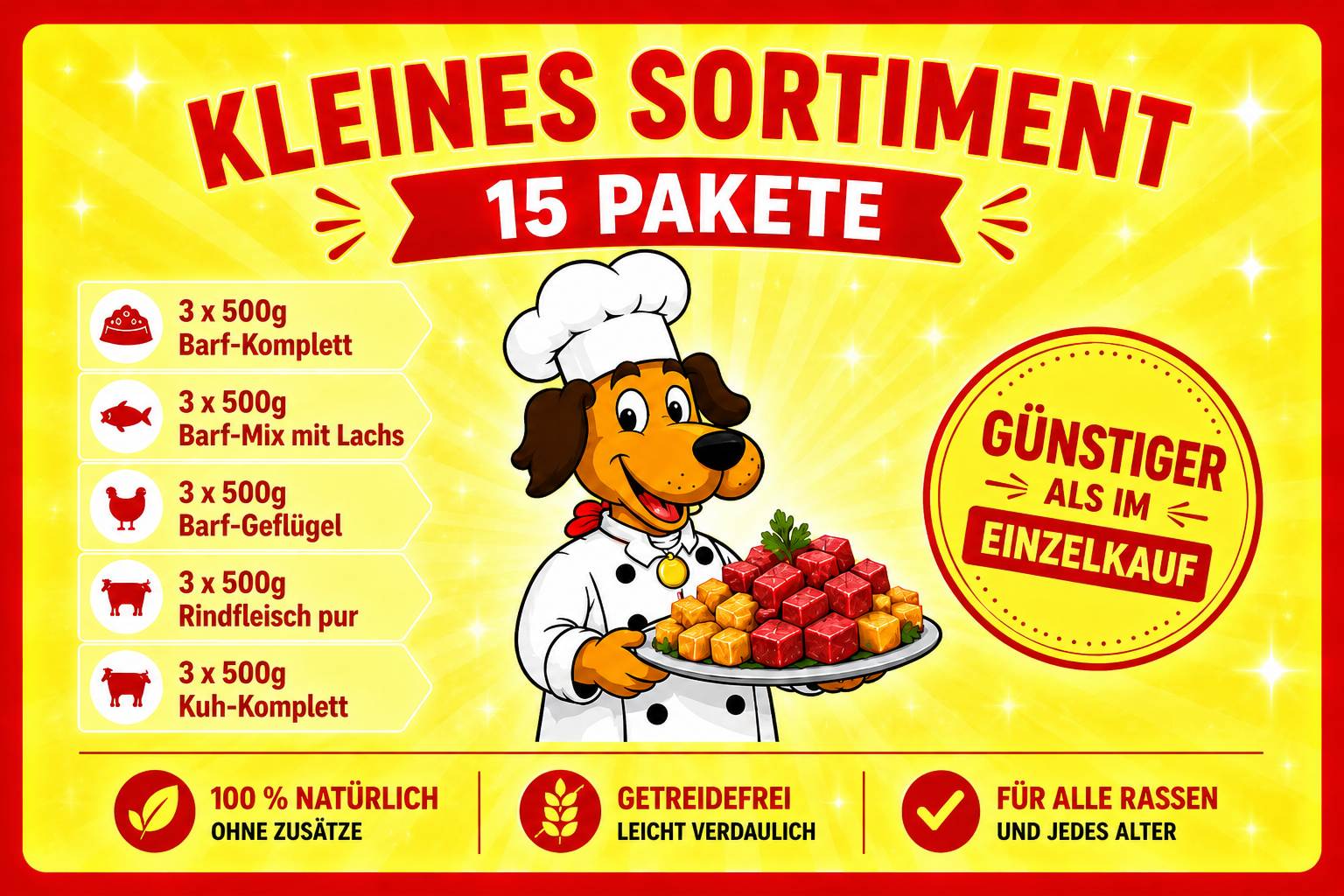 1 "kleines" Sortiment