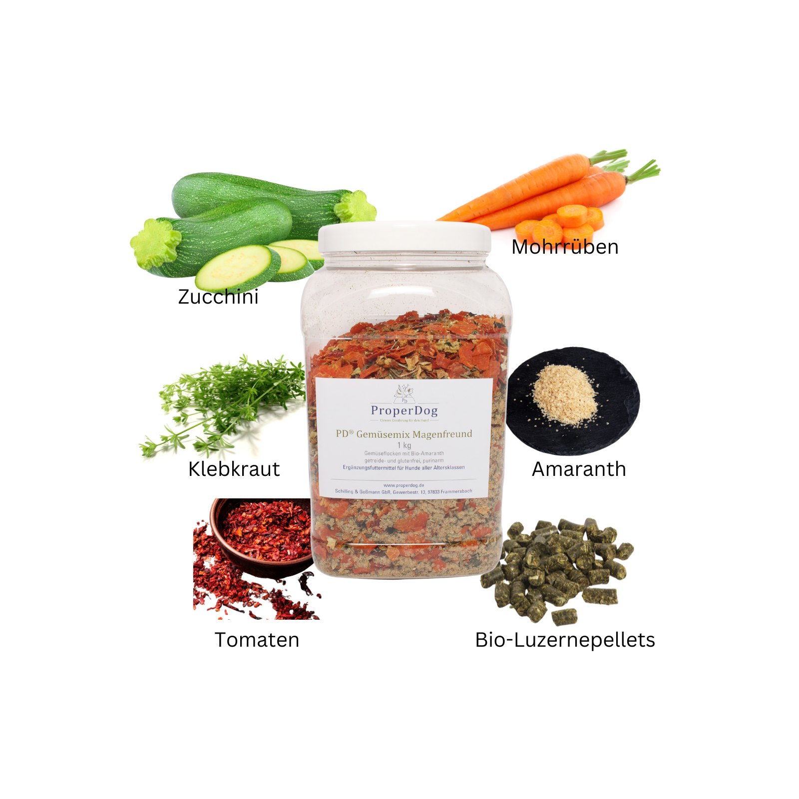400g Gemüsemix Magenfreund