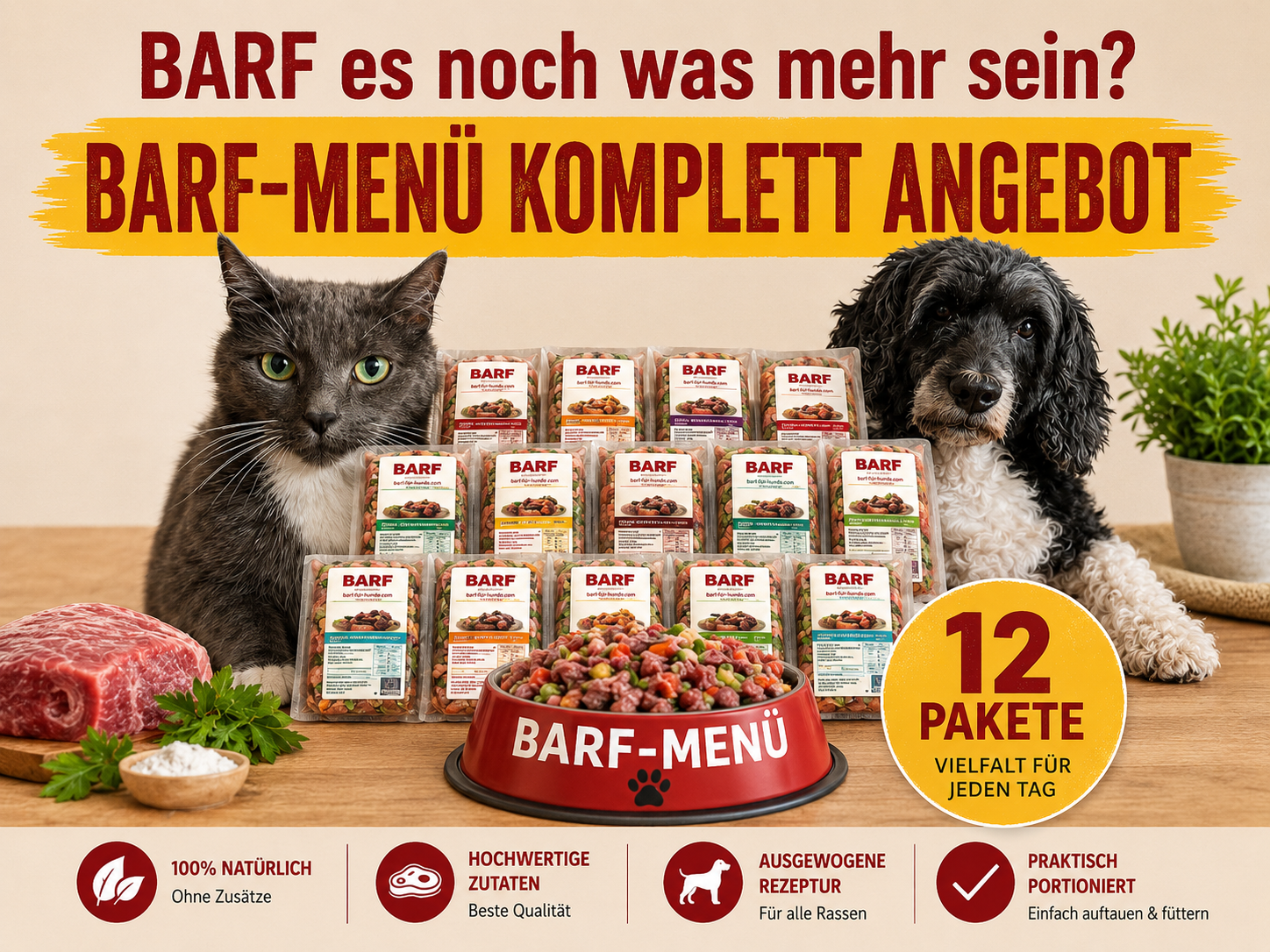BARF-MENÜ Komplett Angebot "12"