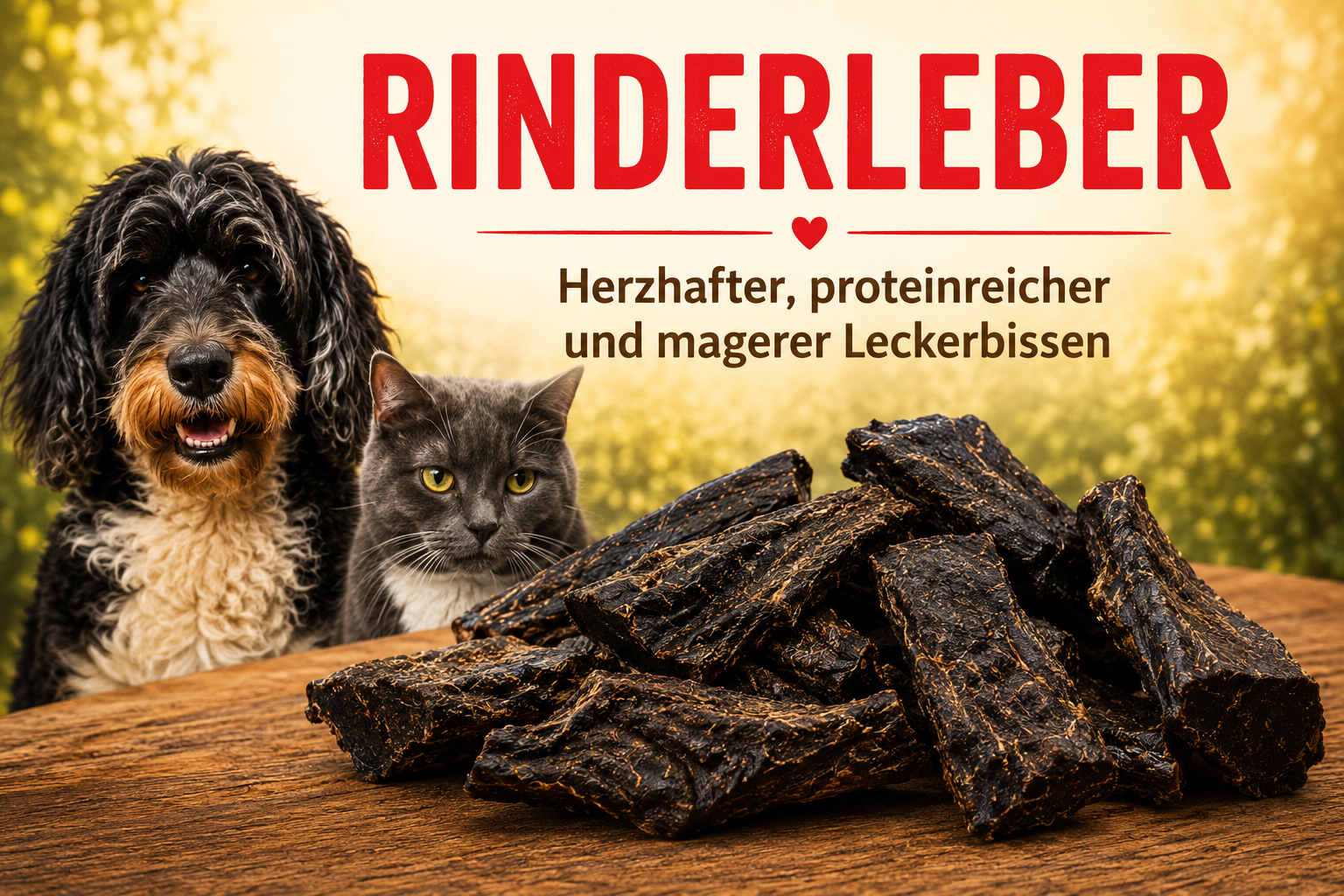 Getrocknete Rinderleber