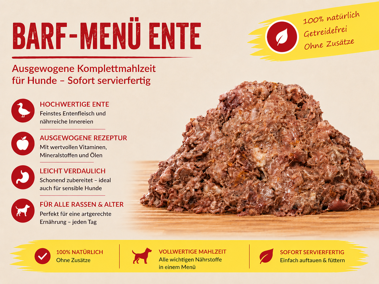 BARF-MENÜ > Ente <