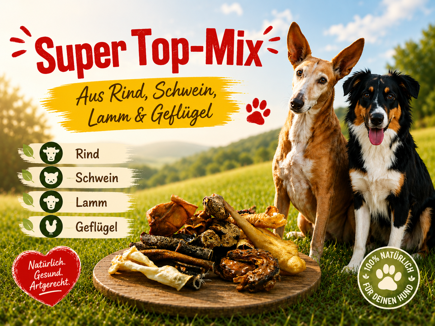 Getrockneter Super Top Mix