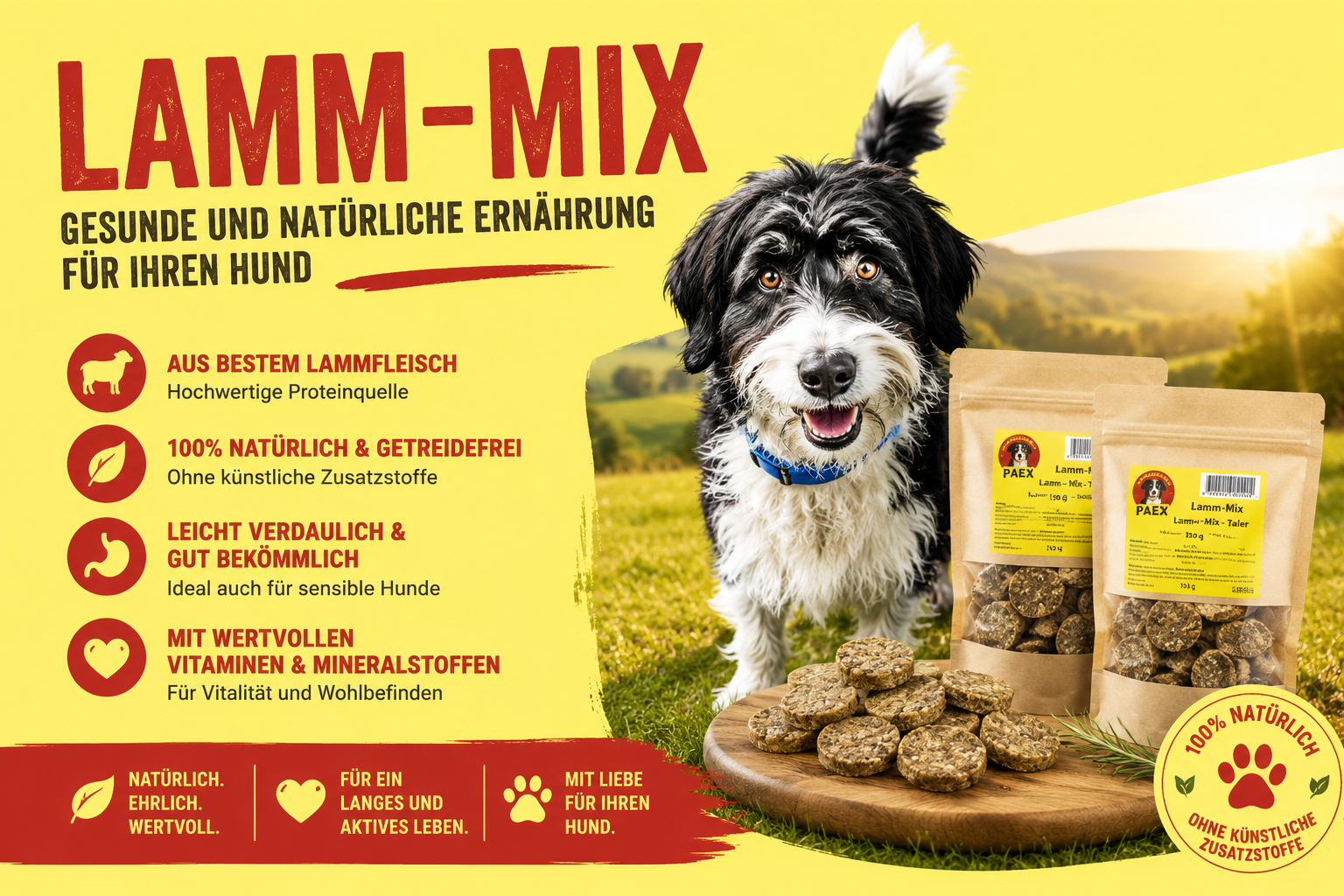 Trockenbarf Lamm-Mix
