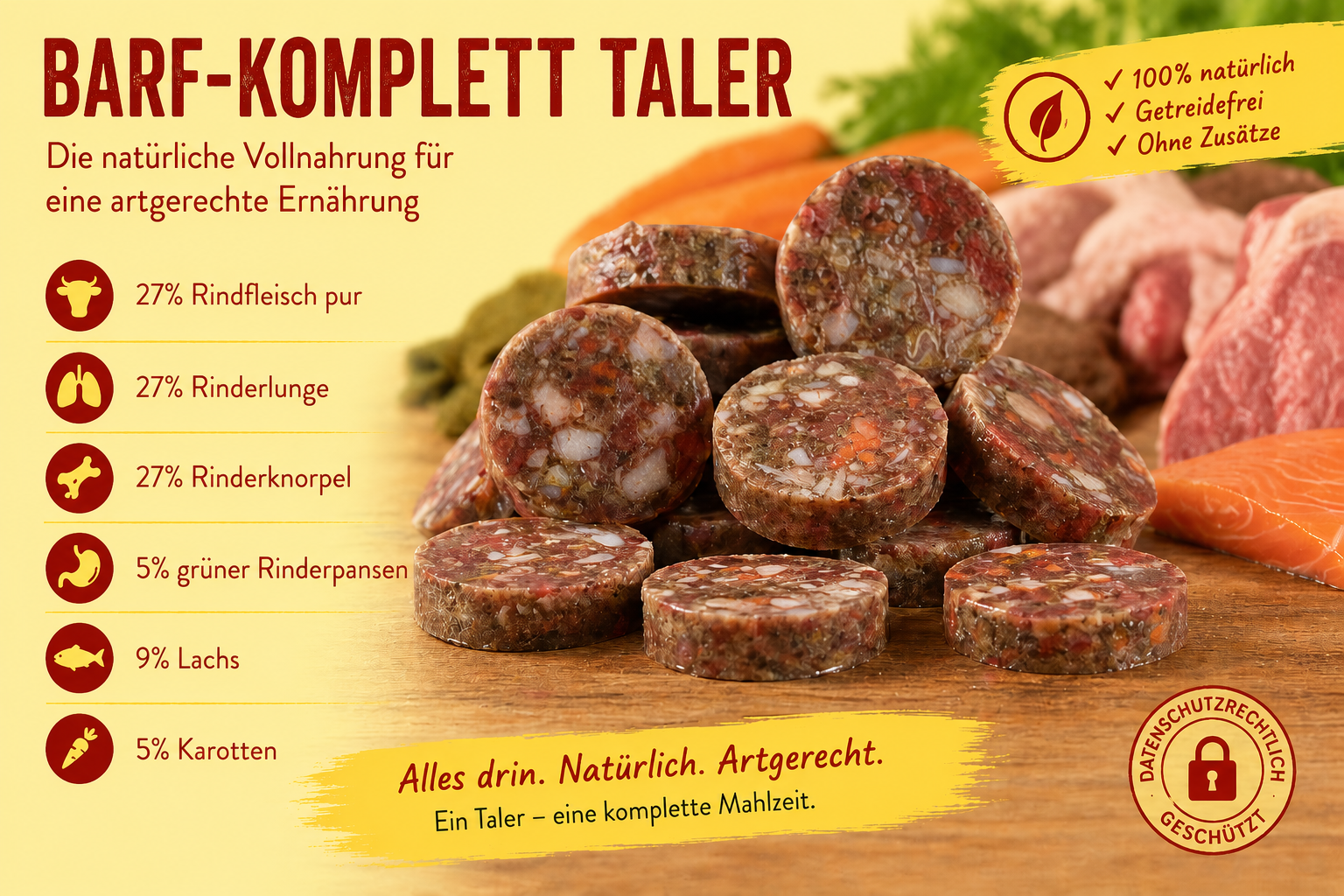 Barf-Komplett Taler
