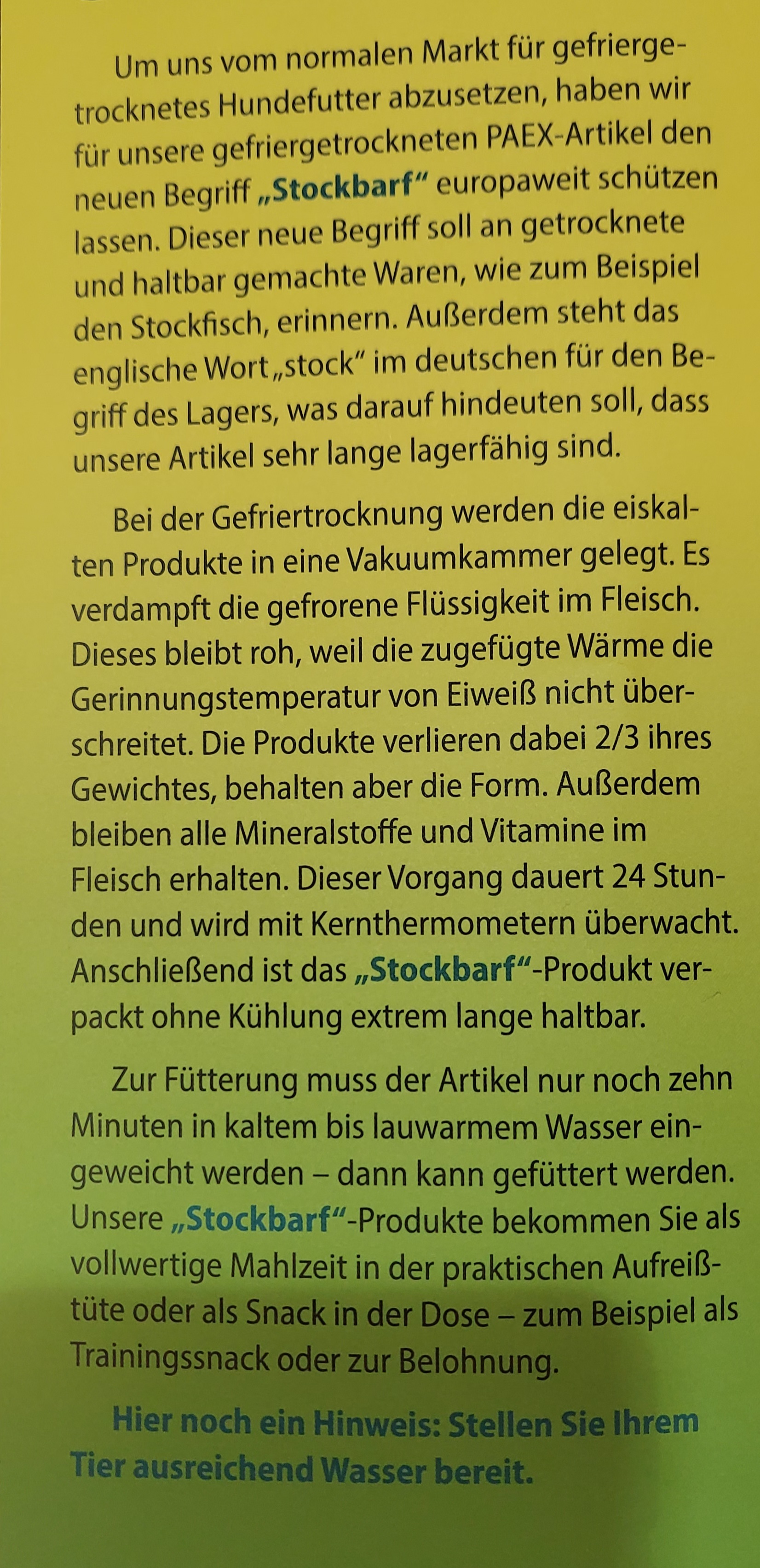 Trockenbarf Lamm-Mix